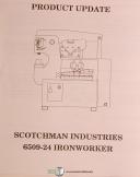 Scotchman-Scotchman 9012-24 & 24M, Ironworker Machine, Operations & Parts List Manual 1995-9012-24-9012-24M-05